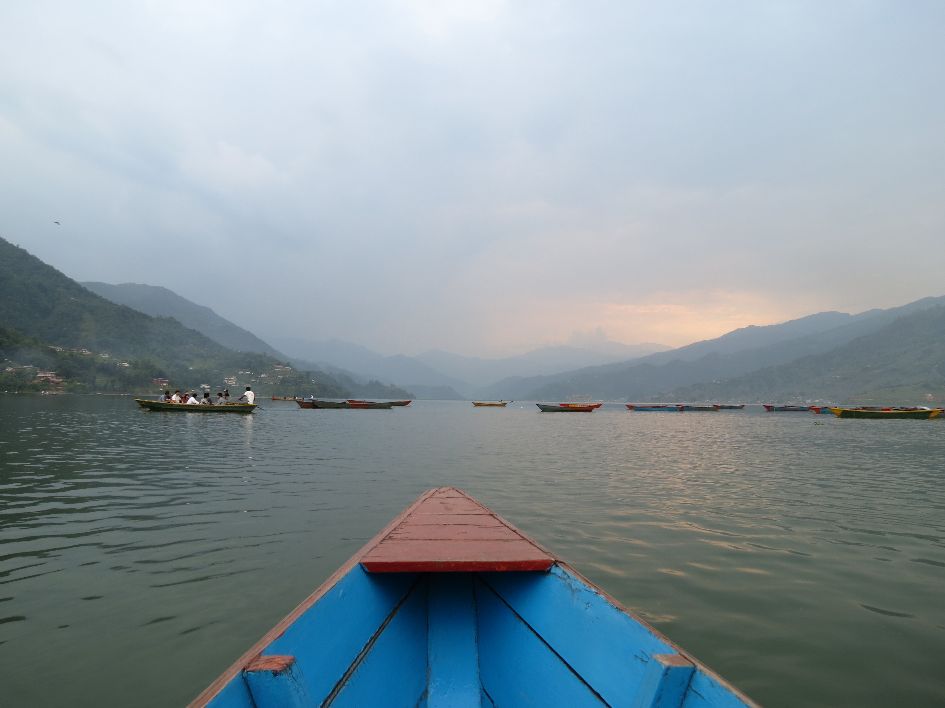 Phewa lake in Pokhara