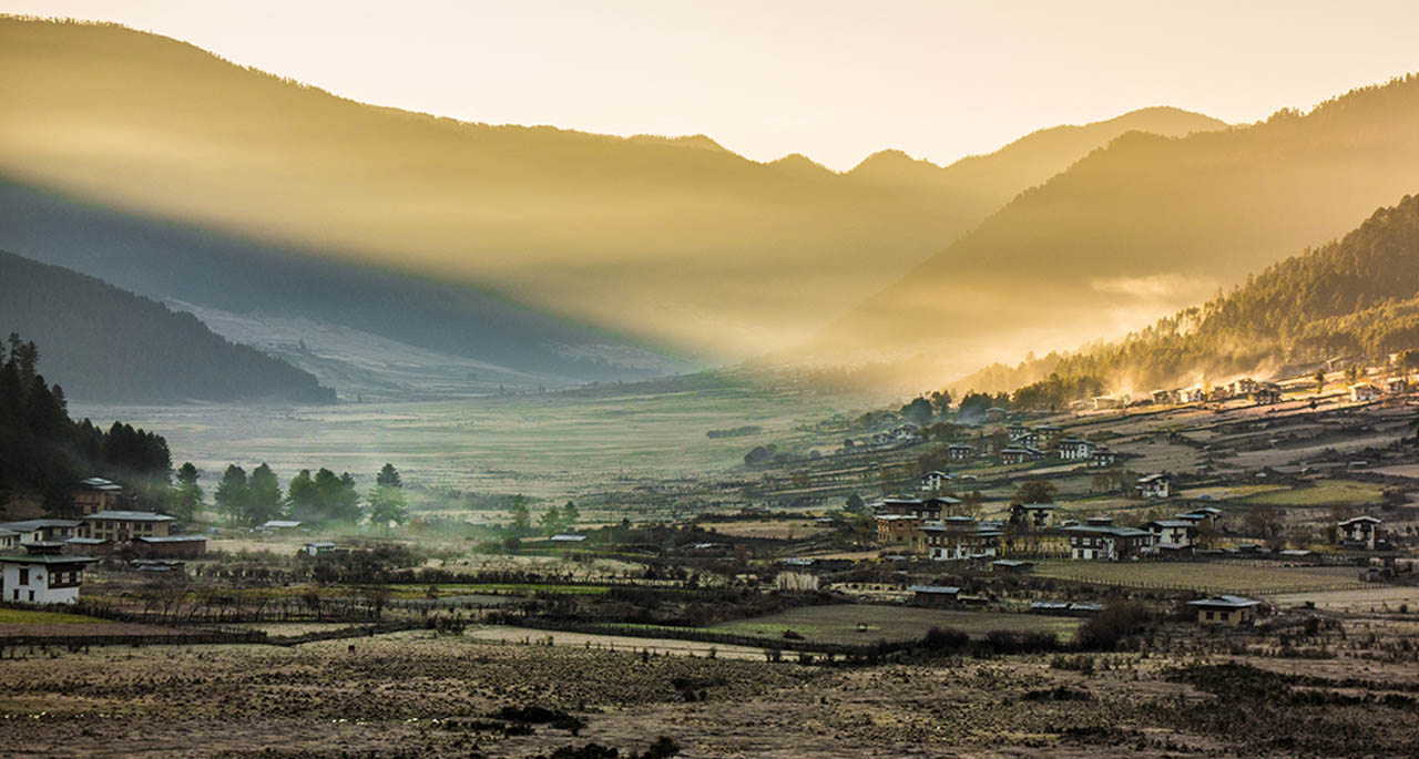 Phobjikha valley