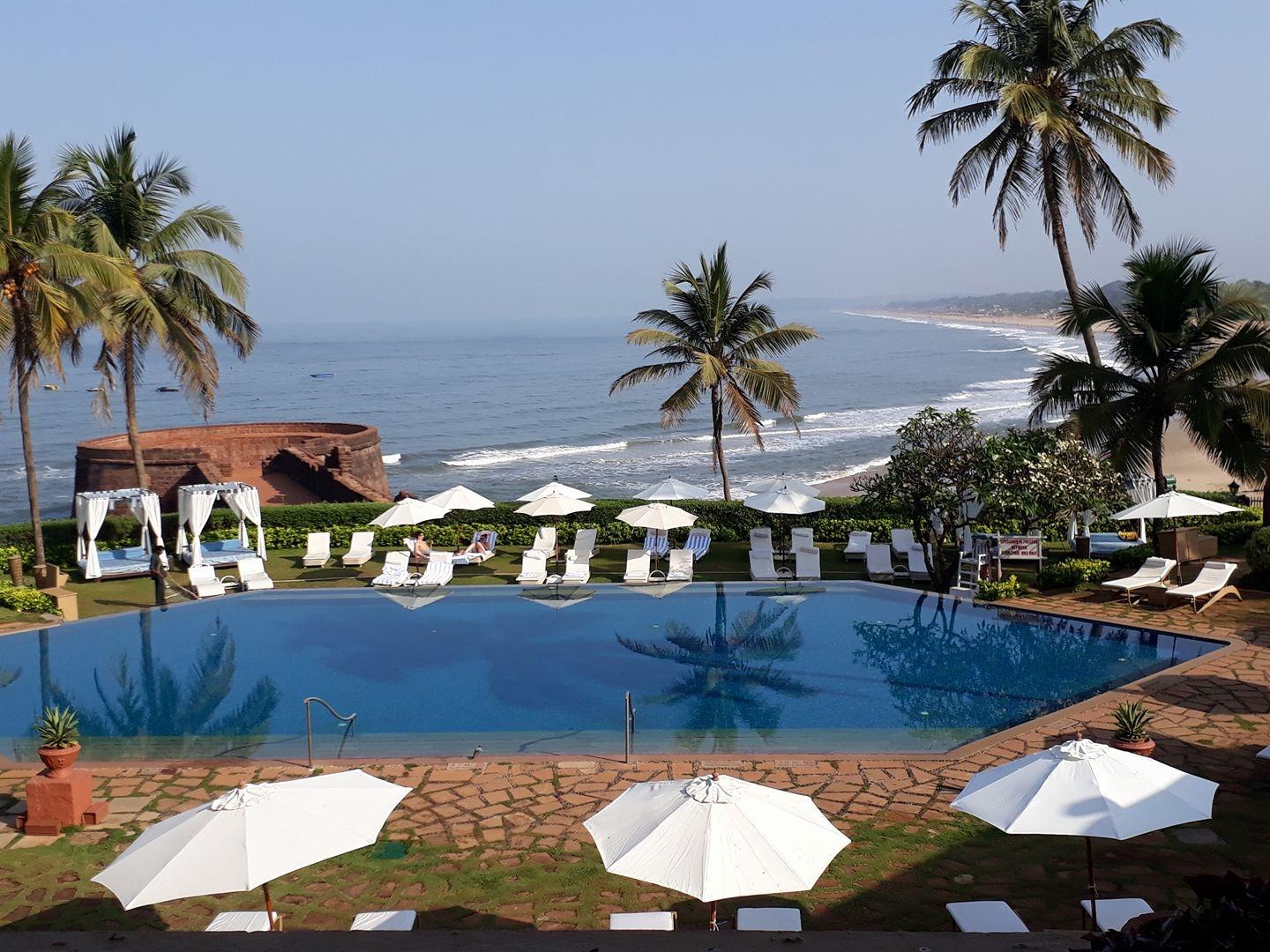 goa taj hotel beach