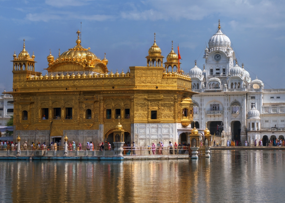 Golden Temple In Amritsar Punjab India This Place 