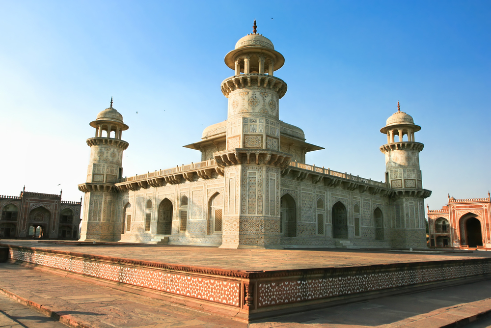 Itimad Ud Daulah Or Baby Taj In Sunset Agra Utar P