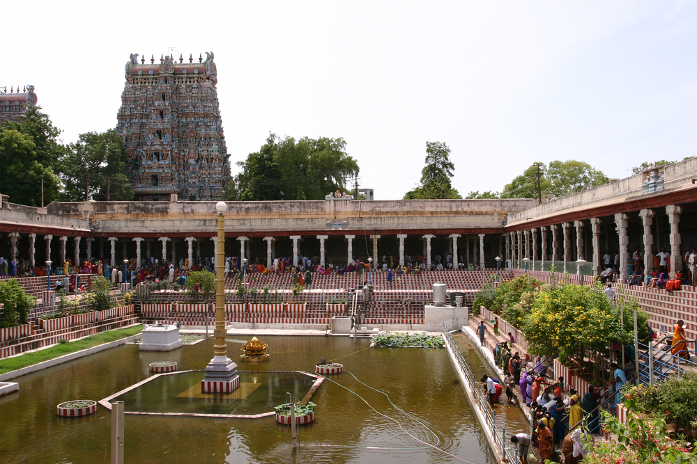 Meenakshi Hindu Temple In Madurai